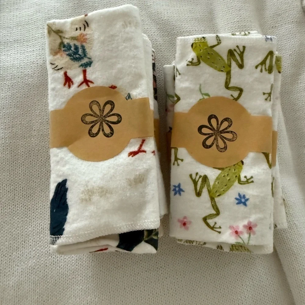 Set of 12 Non Paper Reusable Paper Towels